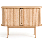 Длинный низкий буфет с 2-мя раздвижными дверцами Toinette Light Cupboard варинант исполнения - 8 | Loft Concept в Рязани