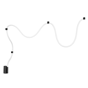 Потолочный светильник в виде волнистой светодиодной линии Luke Lampco Tracer Lamp