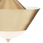 Подвесной светильник светодиодный конусообразный Сone Shaped Gold Pendant варинант исполнения - 1 | Loft Concept в Рязани