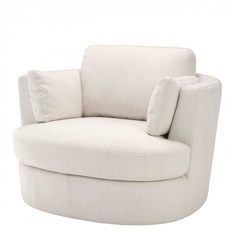 Кресло Eichholtz Chair Clarissa White Молочный Кресло Eichholtz Chair Clarissa White Молочный в Рязани | Loft Concept