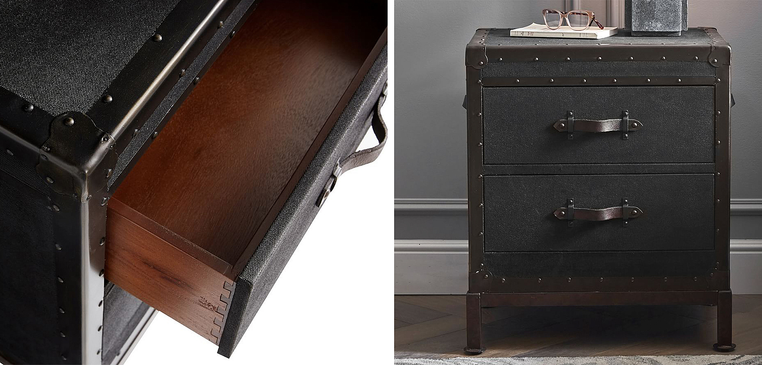 Тумба Vintage Chests black Тумба Vintage Chests black - Loft-Concept в Рязани