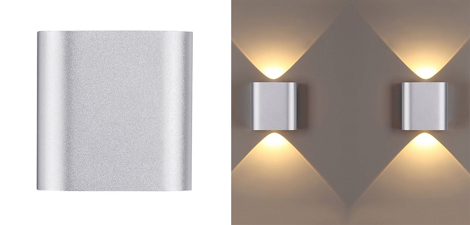 Бра Obverse Silver Square Wall lamp Бра Obverse Silver Square Wall lamp - Loft-Concept в Рязани