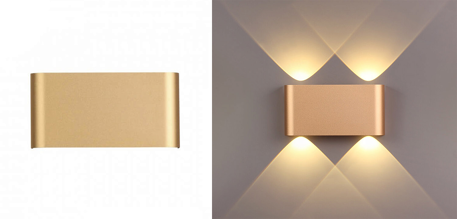 Бра Obverse Gold Rectangle A Wall lamp Бра Obverse Gold Rectangle A Wall lamp - Loft-Concept в Рязани