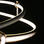 Люстра подвесная светодиодная круглая Dаiana  варинант исполнения - 4 | Loft Concept в Рязани