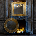 Зеркало квадратное в фактурной раме Pattern варинант исполнения - 3 | Loft Concept в Рязани