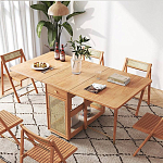 Обеденный стол раскладной из дерева Astiс Table варинант исполнения - 3 | Loft Concept в Рязани