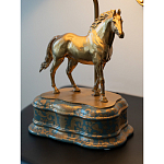 Настольная лампа из фарфора Лошадь Frodi варинант исполнения - 3 | Loft Concept в Рязани