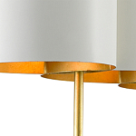 Люстра прямоугольная с белыми цилиндрическими абажурами White Ribbon варинант исполнения - 4 | Loft Concept в Рязани