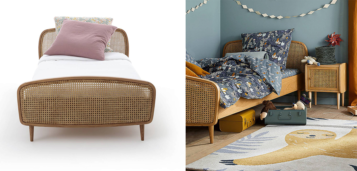 Кровать Morten Wicker Bed Кровать Morten Wicker Bed - Loft-Concept в Рязани