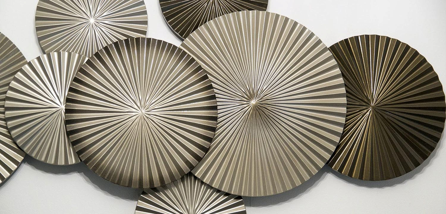 Арт-объект Apollo Champagne and Brown Wall Plaque Disc 9 Арт-объект Apollo Champagne and Brown Wall Plaque Disc 9 - Loft-Concept в Рязани