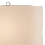 Настольная лампа разноцветная с овальным тканевым абажуром Abstraction варинант исполнения - 2 | Loft Concept в Рязани