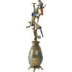 Бронзовый подсвечник Птичий рай Flora варинант исполнения - 3 | Loft Concept в Рязани