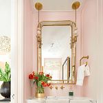 Зеркало в золотой раме Arched Mirror варинант исполнения - 1 | Loft Concept в Рязани