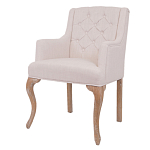 Кресло Mason Classical Armchair beige flax варинант исполнения - 3 | Loft Concept в Рязани