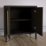 Современный Буфет Primo с 2 дверцами Темный орех варинант исполнения - 3 | Loft Concept в Рязани