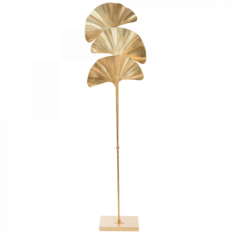 Торшер Palmas Gold Floor Lamp Золотой Торшер Palmas Gold Floor Lamp Золотой в Рязани | Loft Concept