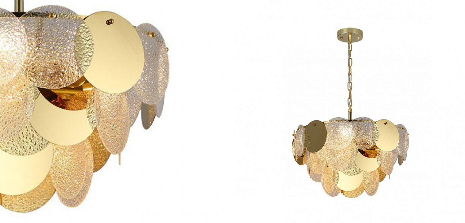 Люстра Gaetano Chandelier gold Люстра Gaetano Chandelier gold - Loft-Concept в Рязани