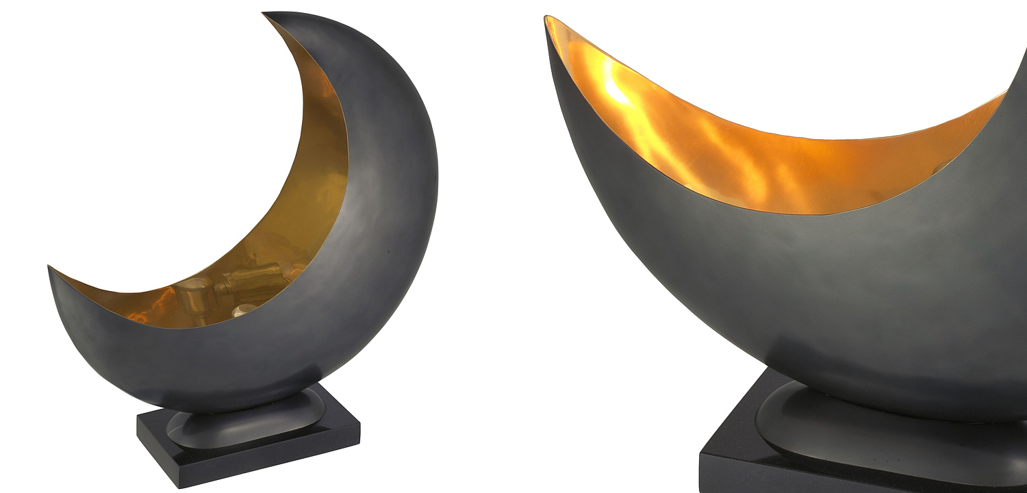 Настольная лампа Eichholtz Table Lamp Half Moon Настольная лампа Eichholtz Table Lamp Half Moon - Loft-Concept в Рязани