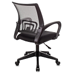 Офисное кресло с основанием из черного пластика Desk chairs Grey варинант исполнения - 2 | Loft Concept в Рязани