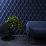 Гипсовая 3D Панель M-36 варинант исполнения - 1 | Loft Concept в Рязани