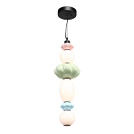 Подвесной светильник фигурный с керамическими элементами 24W LED Fragrant Light варинант исполнения - 4 | Loft Concept в Рязани