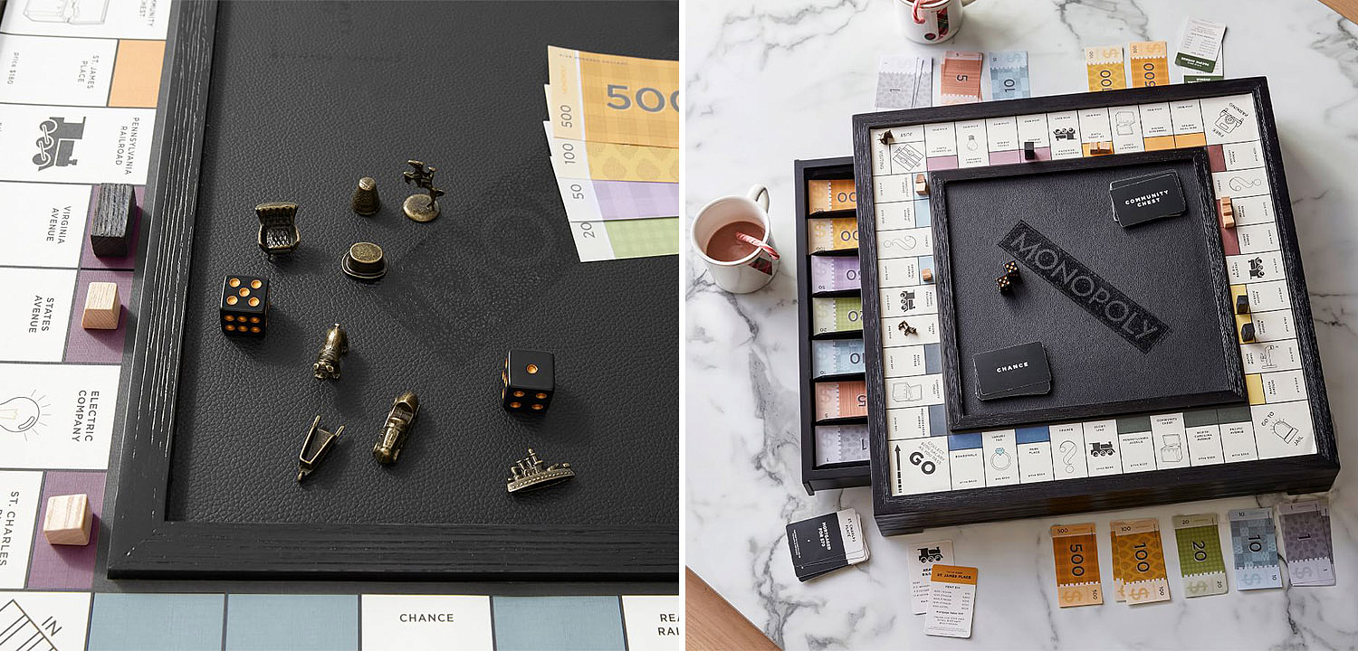 Настольная Игра "Монополия" Black Luxury Edition Настольная Игра "Монополия" Black Luxury Edition - Loft-Concept в Рязани
