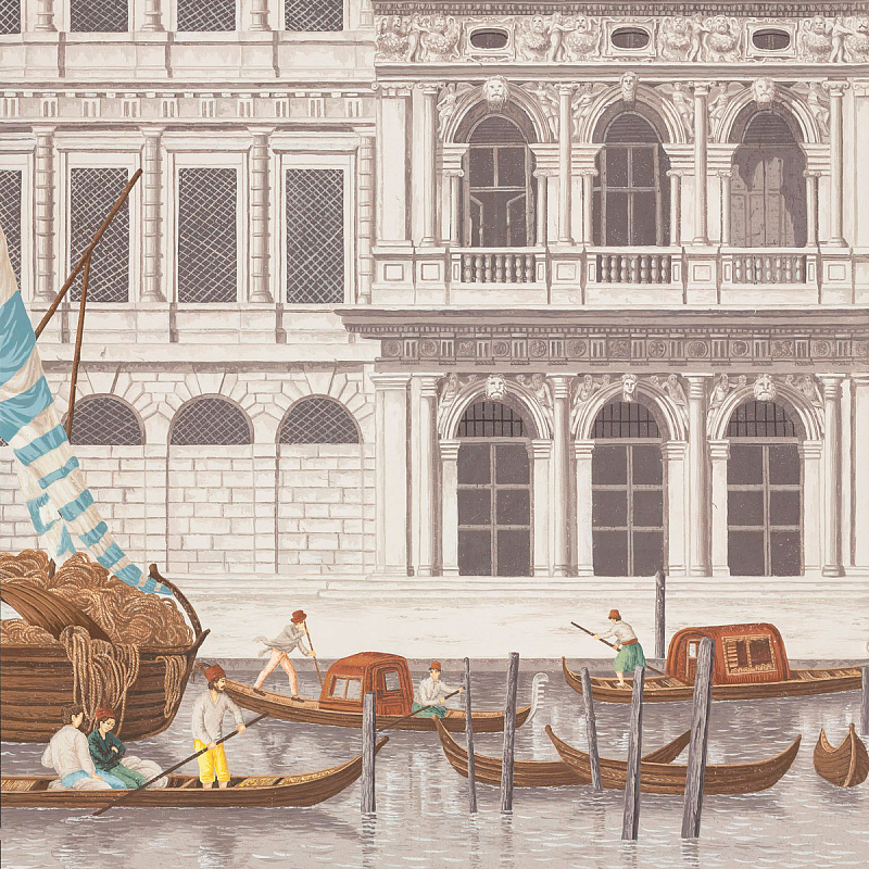 Обои ручная роспись Scenes of Venice Rialto on scenic paper Обои ручная роспись Scenes of Venice Rialto on scenic paper в Рязани | Loft Concept