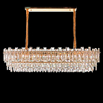 Люстра овальная с хрустальными подвесками Gorgeous Crystal Light варинант исполнения - 1 | Loft Concept в Рязани