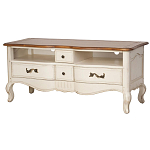 ТВ-тумба из массива дерева в стиле прованс Montmartre Provence TV Stand варинант исполнения - 1 | Loft Concept в Рязани