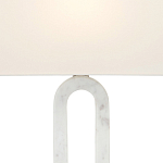 Настольная лампа на арочном корпусе с прямоугольным абажуром One Piece Support варинант исполнения - 1 | Loft Concept в Рязани