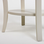 Белая тумба на фигурных ножках Shelby варинант исполнения - 3 | Loft Concept в Рязани