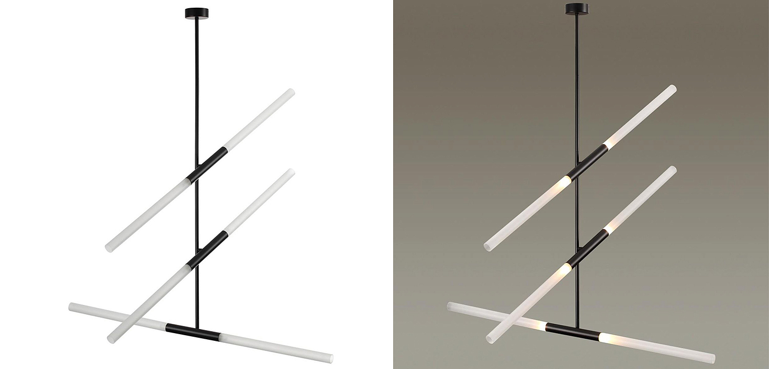 Светильник Black Delta Light 6 lamp Светильник Black Delta Light 6 lamp - Loft-Concept в Рязани
