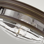 Потолочный светильник для ванных комнат со стеклянным плафоном в форме перевернутого конуса Hinkley варинант исполнения - 20 | Loft Concept в Рязани