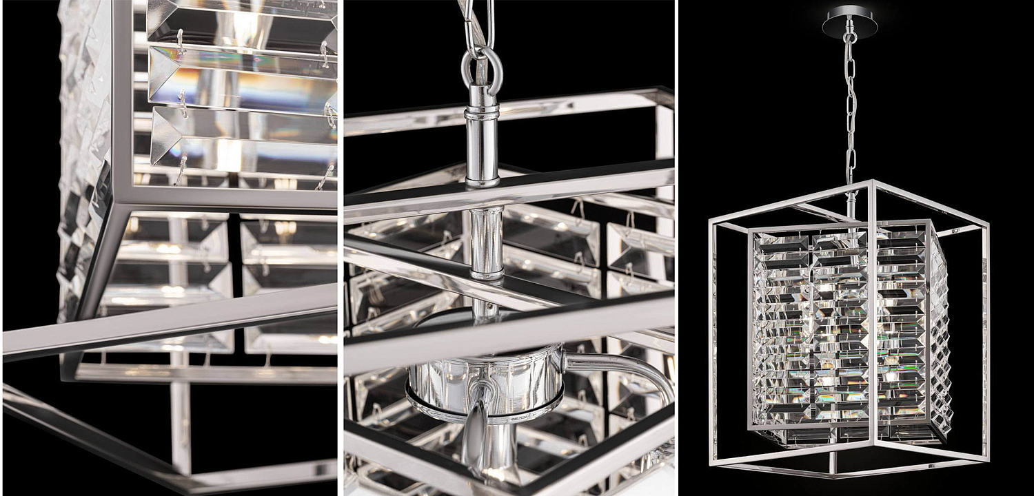 Люстра Algernon Light Chandelier chrome Люстра Algernon Light Chandelier chrome - Loft-Concept в Рязани