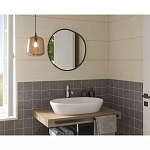 Зеркало круглое с асимметрией Light Reflection варинант исполнения - 1 | Loft Concept в Рязани