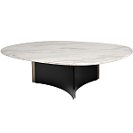 Стол журнальный овальный с контрастным основанием Subsequence варинант исполнения - 1 | Loft Concept в Рязани