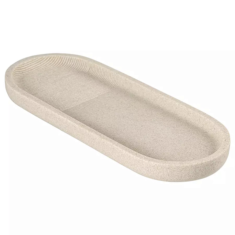 Подставка для ванных принадлежностей Purity Бежевый Темно-серый в Рязани | Loft Concept 