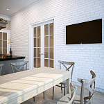 Гипсовая 3D Панель E-01 варинант исполнения - 1 | Loft Concept в Рязани