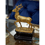 Держатель для книг в виде оленя из фарфора и бронзы Eden Garden porcelain and bronze варинант исполнения - 2 | Loft Concept в Рязани