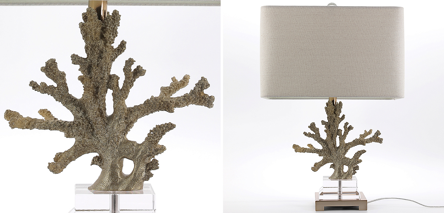 Настольная лампа Soft Gold Coral Настольная лампа Soft Gold Coral - Loft-Concept в Рязани