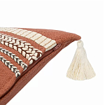 Подушка декоративная с вышивкой и кисточками Ethnic mix варинант исполнения - 3 | Loft Concept в Рязани