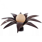 Настольная лампа черная INDONESIAN LAMPS варинант исполнения - 1 | Loft Concept в Рязани