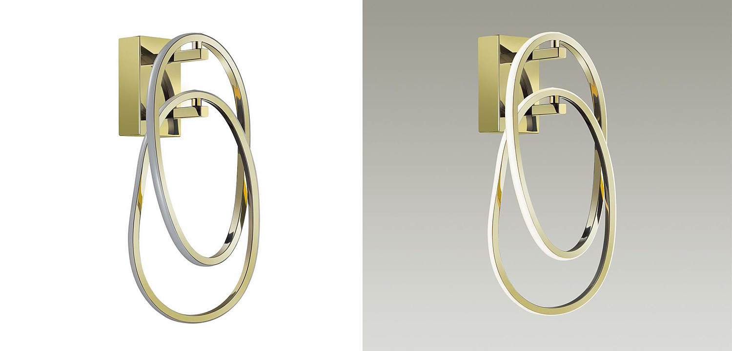 Бра 2 Chain Link Gold Бра 2 Chain Link Gold - Loft-Concept в Рязани