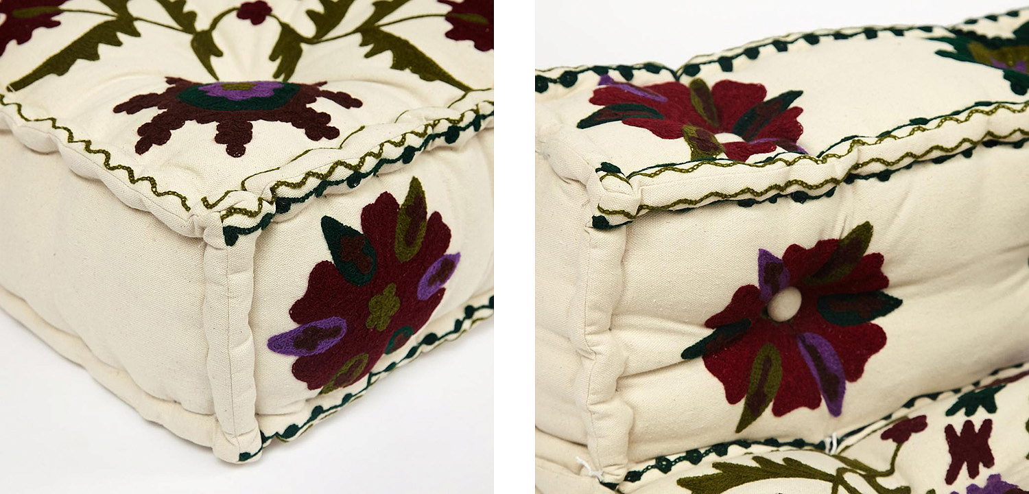 Модуль мягкий со спинкой Indian Meditation Pillow - Loft-Concept в Рязани