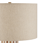 Настольная лампа с узором вдоль колоннообразного основания Brick Surface варинант исполнения - 2 | Loft Concept в Рязани