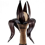 Настольная лампа черная INDONESIAN LAMPS 1 варинант исполнения - 2 | Loft Concept в Рязани