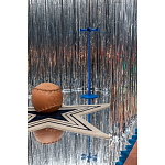 Дизайнерский ковер в виде звезды Poltronova Tappeto Stella Grey Navy Blue Rug варинант исполнения - 4 | Loft Concept в Рязани