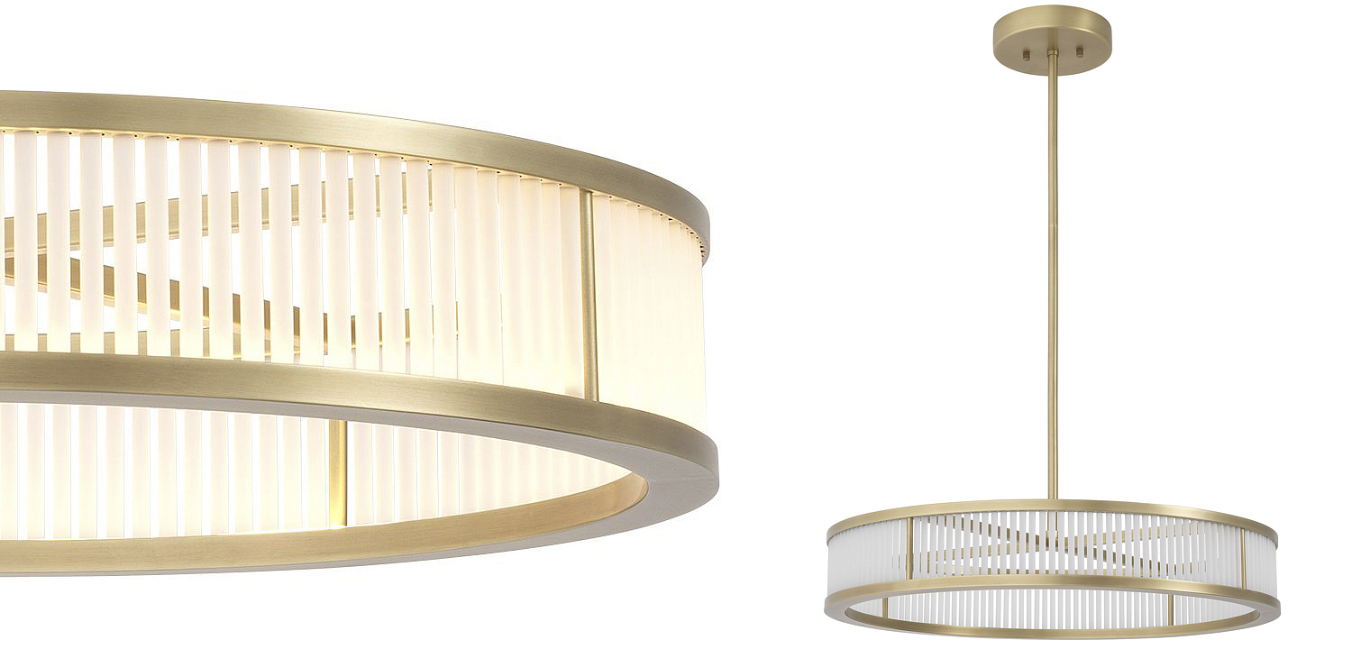 Люстра Eichholtz Chandelier Thibaud S Brass Люстра Eichholtz Chandelier Thibaud S Brass - Loft-Concept в Рязани