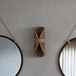 Бра плетеное из ротанга Chainmail варинант исполнения - 5 | Loft Concept в Рязани