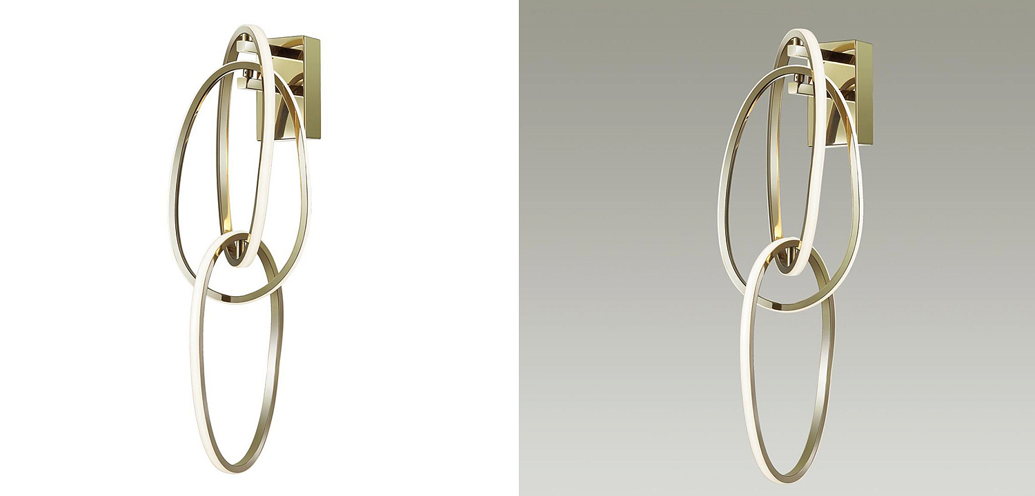 Бра 3 Chain Link Gold Бра 3 Chain Link Gold - Loft-Concept в Рязани